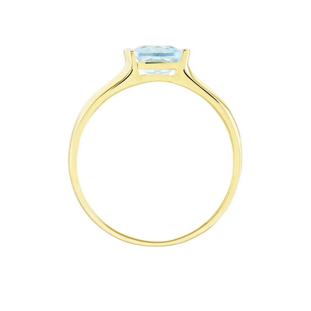 Bague Or Jaune Crarus Topaze - Bagues solitaires Femme | Histoire d’Or