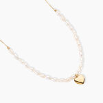 Collier Loving Pearl Or Jaune Perle De Culture - F&ecirc;te des m&egrave;res Femme | Histoire d&rsquo;Or