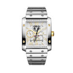 Montre Montignac Square Blanc - Montres Homme | Histoire d&rsquo;Or