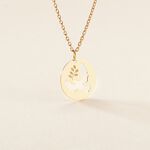 Pendentif Anny Colombe Or Jaune - Pendentifs Bapt&ecirc;me Famille | Histoire d&rsquo;Or