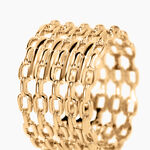 Bague Plaqu&eacute; Or Jaune Atila - Bagues fantaisie Femme | Histoire d&rsquo;Or