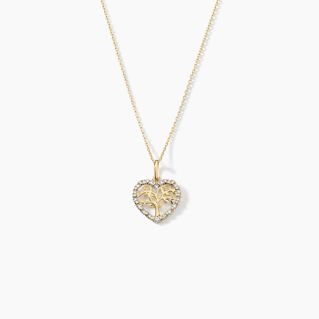Collier Or Jaune Norissa Diamants - Colliers Femme | Histoire d’Or