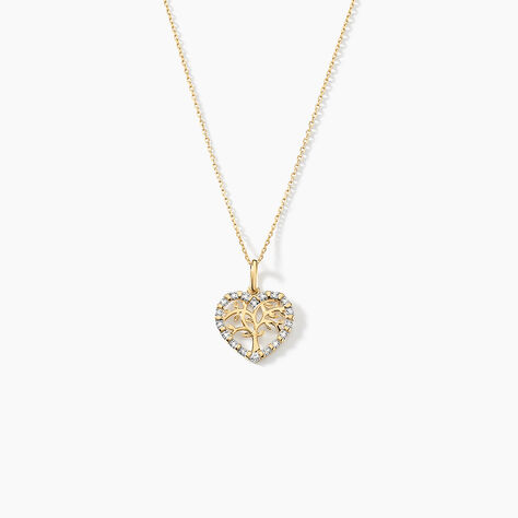 Collier Or Jaune Norissa Diamants - Colliers Femme | Histoire d’Or