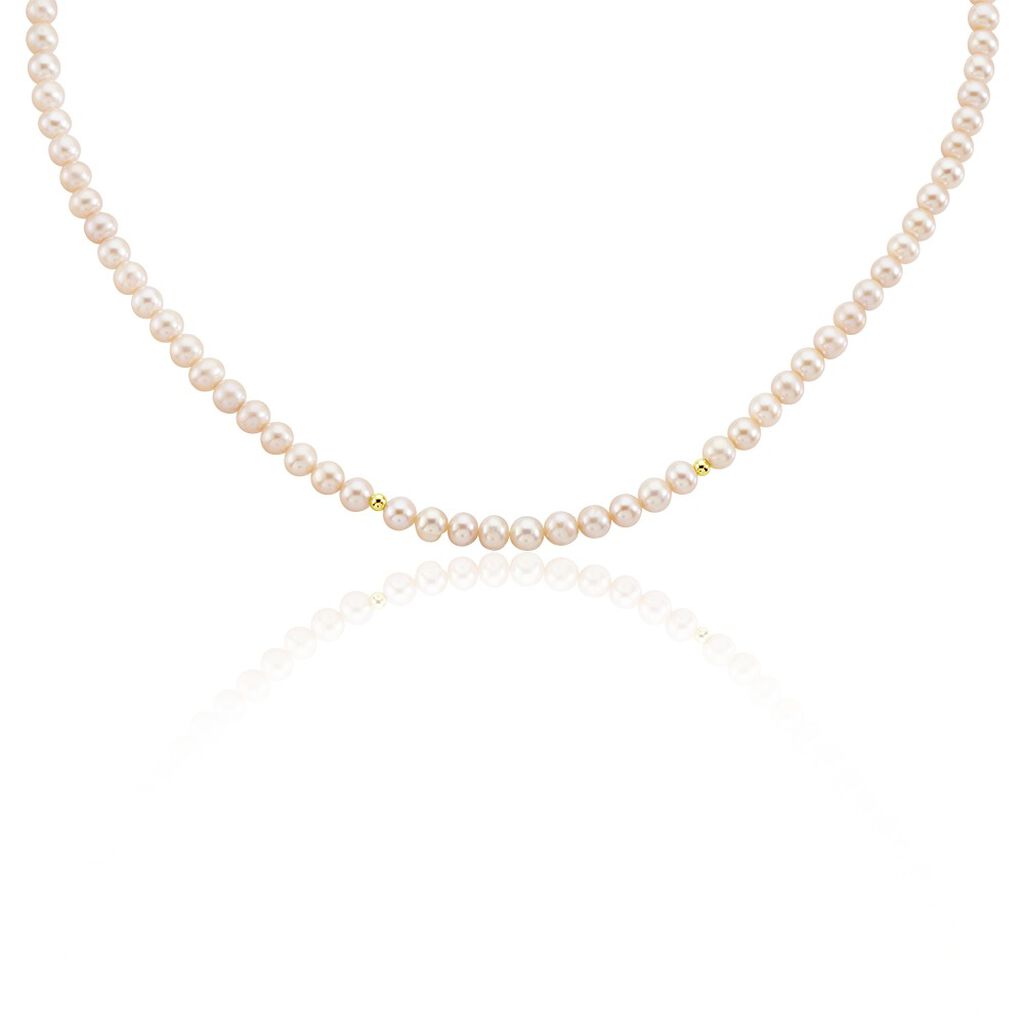 Collier Multicolore Or Jaune Perle De Culture - Colliers Femme | Histoire d’Or