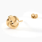 Boucles D'oreilles Puces Or Jaune Gauderique - Clous d'oreilles Femme | Histoire d&rsquo;Or