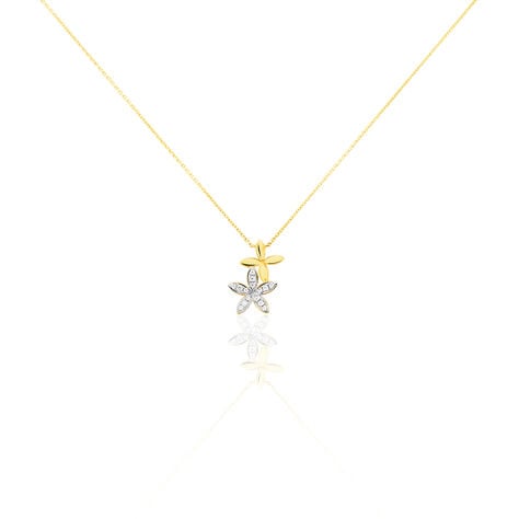 Collier Adelisa Or Jaune Oxyde De Zirconium - Colliers Femme | Histoire d&rsquo;Or