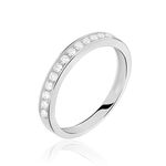 Alliance Dionysa Or Blanc Diamant - Alliances Femme | Histoire d&rsquo;Or