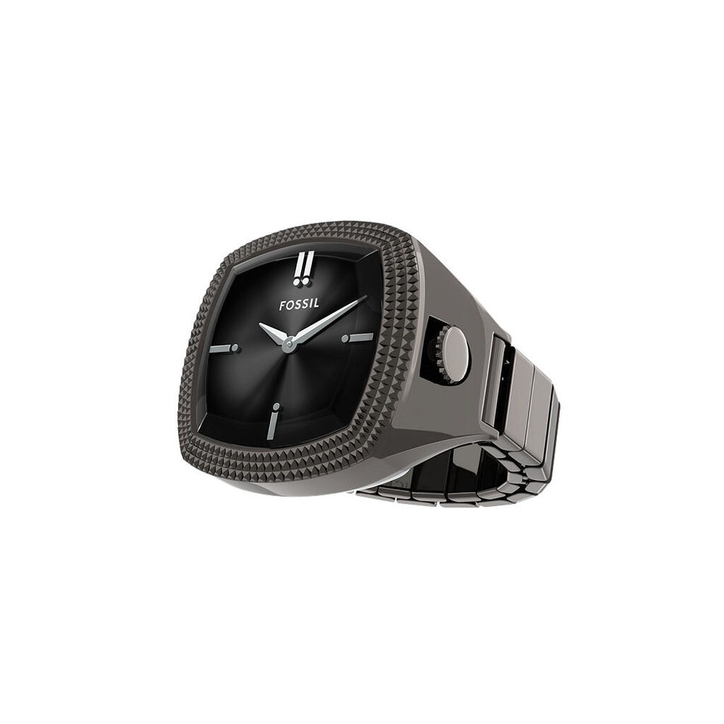 Montre Fossil Machine Luxe Watch Ring Noir - Montres Unisex | Histoire d&rsquo;Or