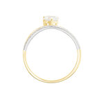 Bague Mohira Or Jaune Oxyde De Zirconium - Bagues avec pierre Femme | Histoire d&rsquo;Or