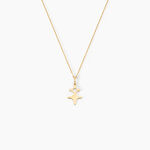 Pendentif Cobeia Croix Du Sud Or Jaune - Pendentifs Bapt&ecirc;me Famille | Histoire d&rsquo;Or