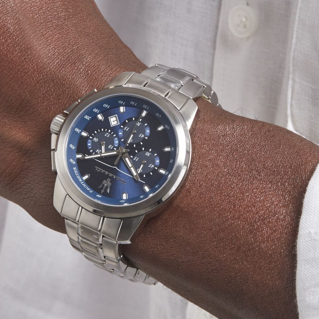 Montre Maserati Successo Chrono Noir - Montres Homme | Histoire d’Or