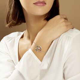 Bracelet Argent Blanc Emma Ambre - Bracelets Arbre de vie Femme | Histoire d’Or