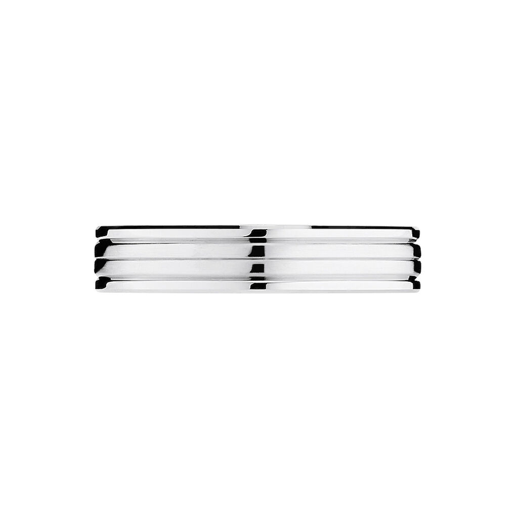 Alliance Basile Or Blanc - Alliances Unisex | Histoire d&rsquo;Or
