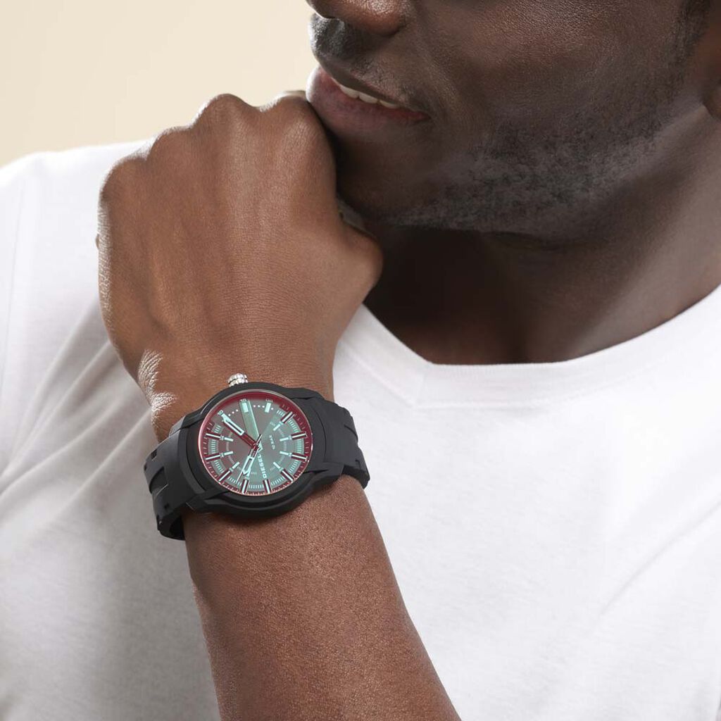 Montre Diesel Armbar Rig Noir - Montres Homme | Histoire d’Or