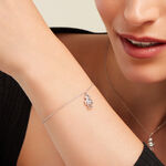 Bracelet Wallie Argent Blanc Oxyde De Zirconium - Bracelets Femme | Histoire d&rsquo;Or