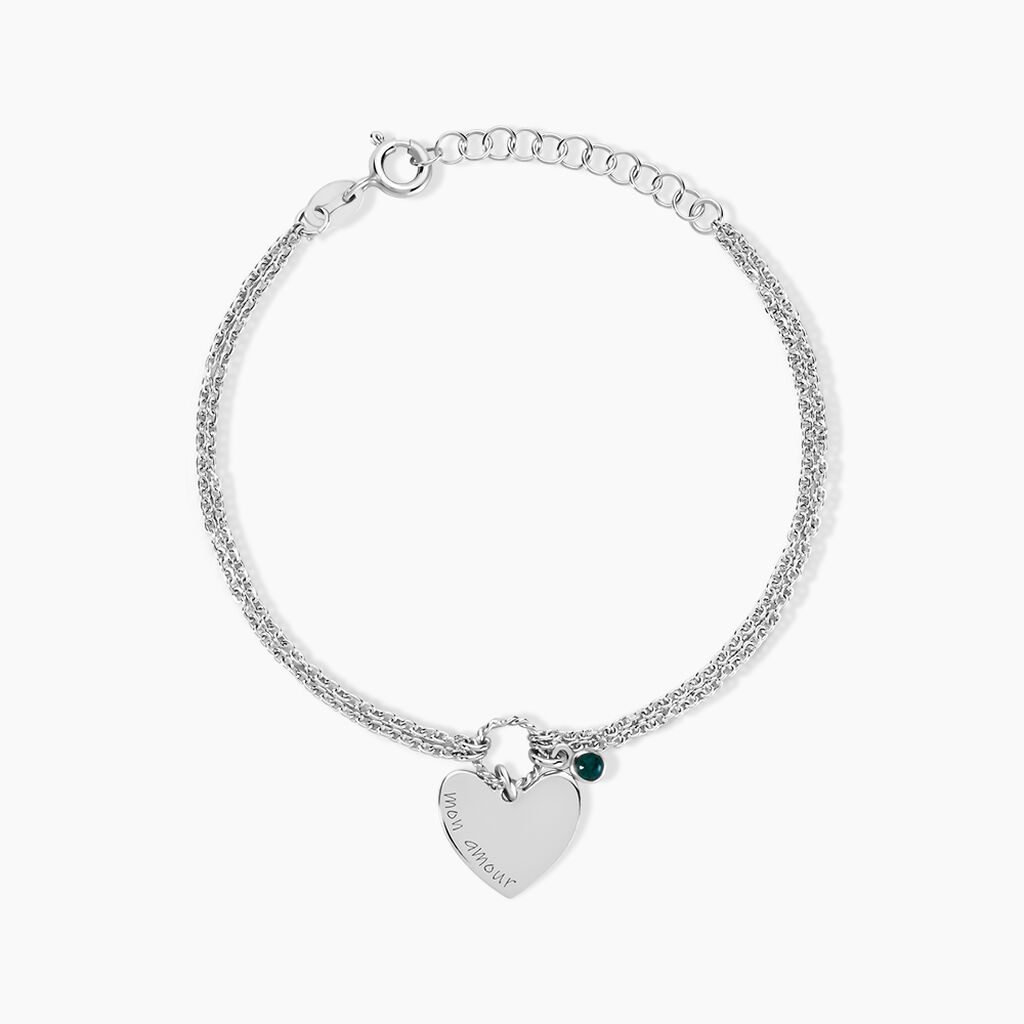 Bracelet Argent Pero Onyx - Bracelets Femme | Histoire d’Or