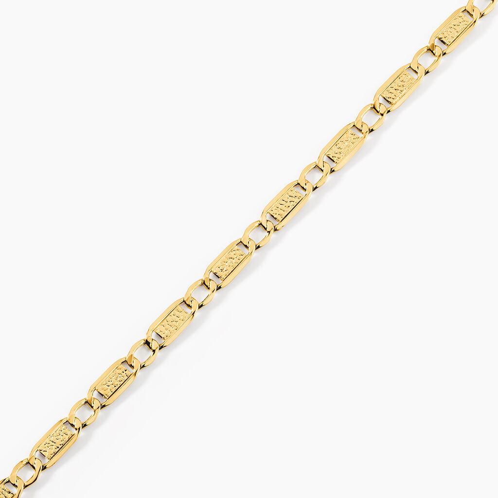 Bracelet Danae Plaquette Or Jaune - Bracelets cha&icirc;ne Femme | Histoire d&rsquo;Or