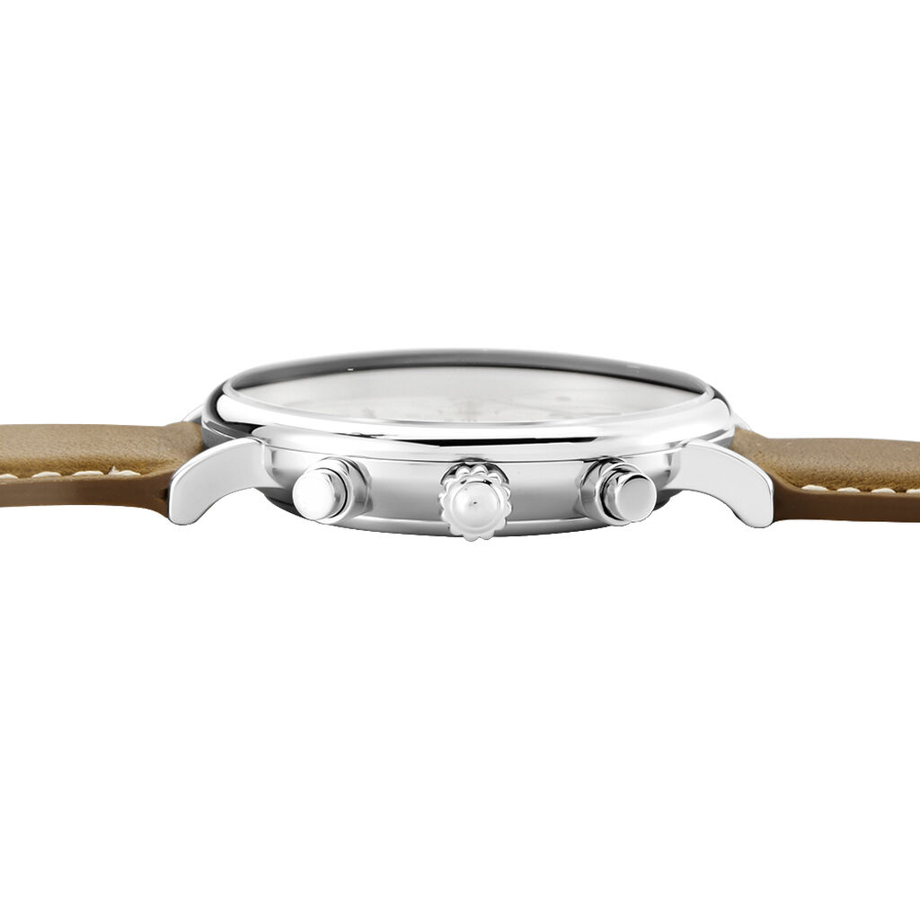 Montre Herbelin Inspiration Argent&eacute; - Montres Homme | Histoire d&rsquo;Or