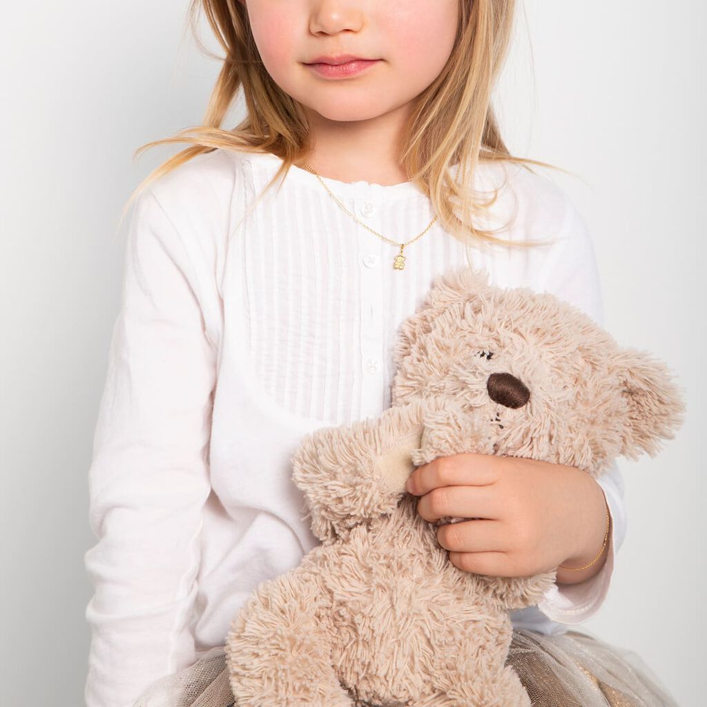 Pendentif Songea Ourson Or Jaune - Pendentifs Enfant | Histoire d&rsquo;Or
