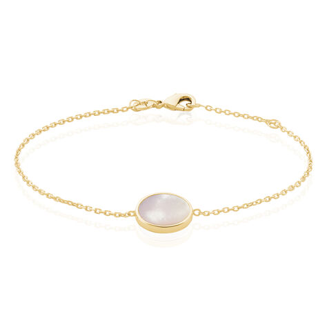 Bracelet Alta Plaqué Or Jaune Nacre - Bracelets fantaisie Femme | Histoire d’Or