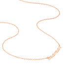 Collier Mendi Argent Rose - Colliers fantaisie Femme | Histoire d&rsquo;Or