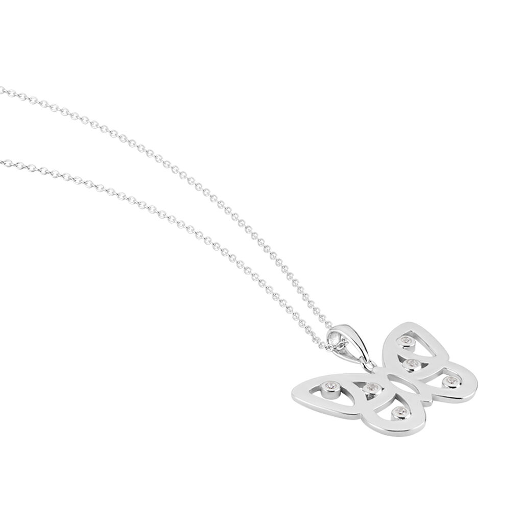 Collier Mauro Argent Oxydes De Zirconium - Colliers fantaisie Femme | Histoire d’Or