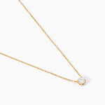 Collier Collection Aphrodite Or Jaune Diamant Synthetique - Colliers Femme | Histoire d&rsquo;Or