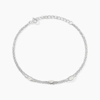 Bracelet Giulette Argent Blanc Oxyde De Zirconium