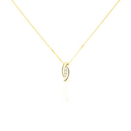 Collier Trilogie Or Jaune Diamant - Colliers Femme | Histoire d’Or