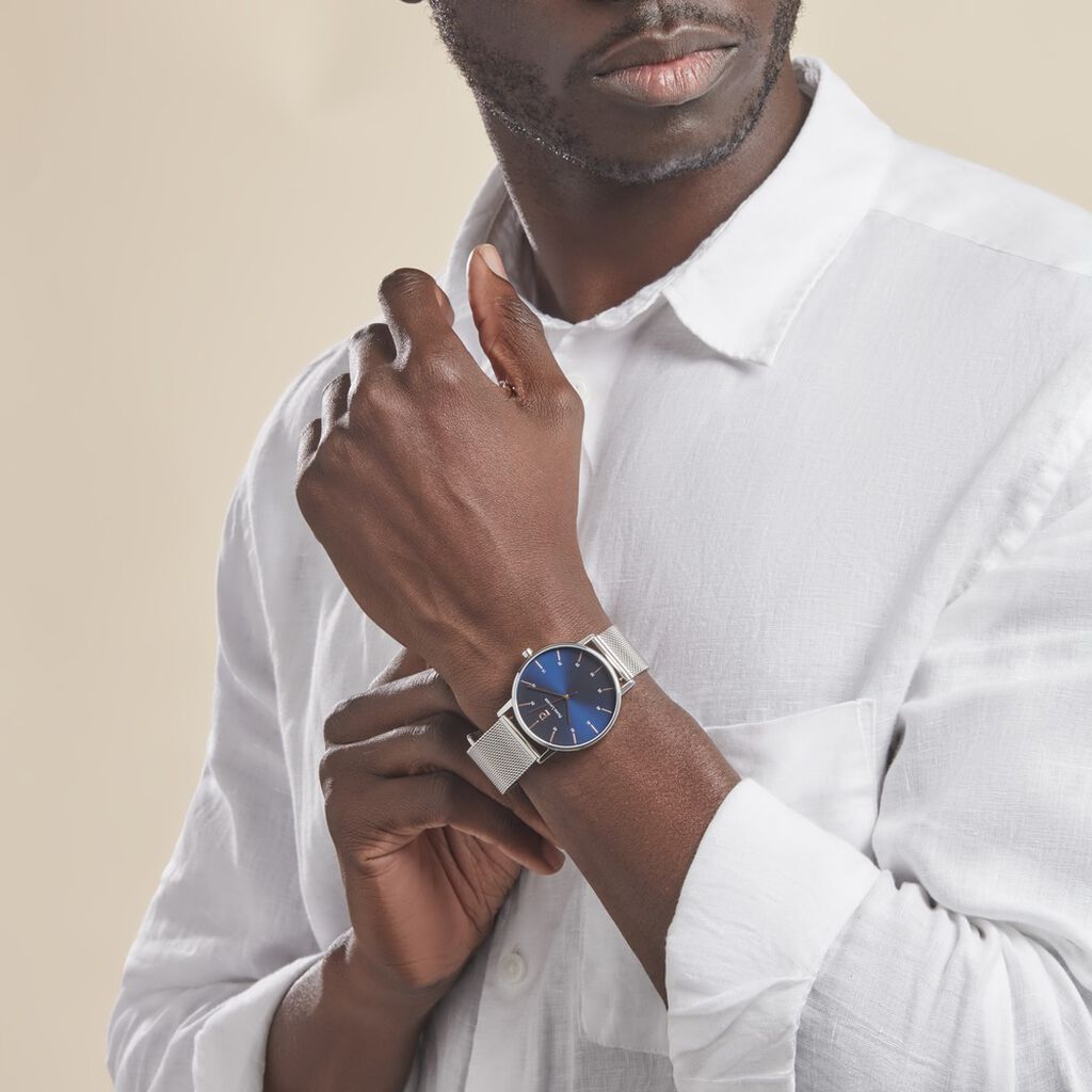 Montre Pierre Lannier Collection Cityline Bleu - Montres Homme | Histoire d’Or