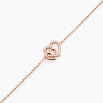 Bracelet Donatiane Argent Rose Oxyde De Zirconium - Bracelets Femme | Histoire d&rsquo;Or