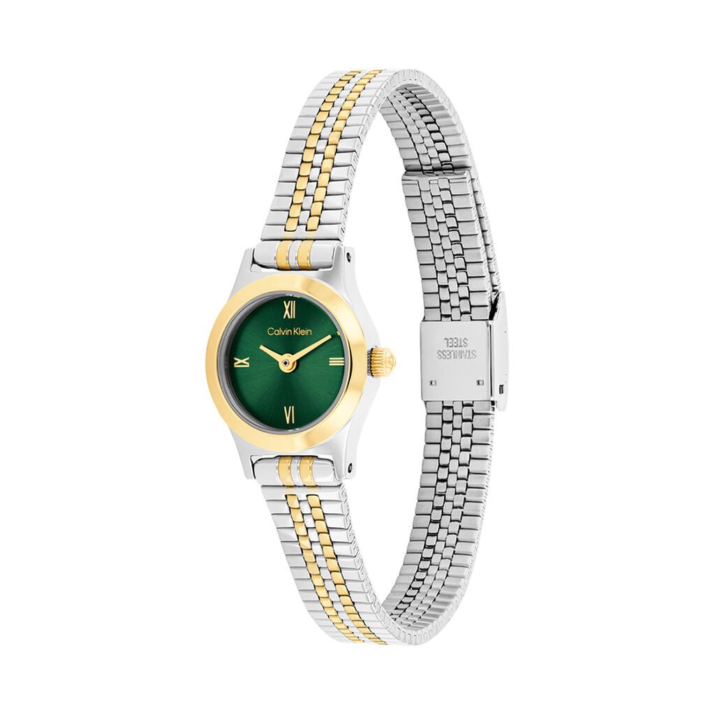Montre Calvin Klein Ck Contemporary Vert - Montres Femme | Histoire d&rsquo;Or