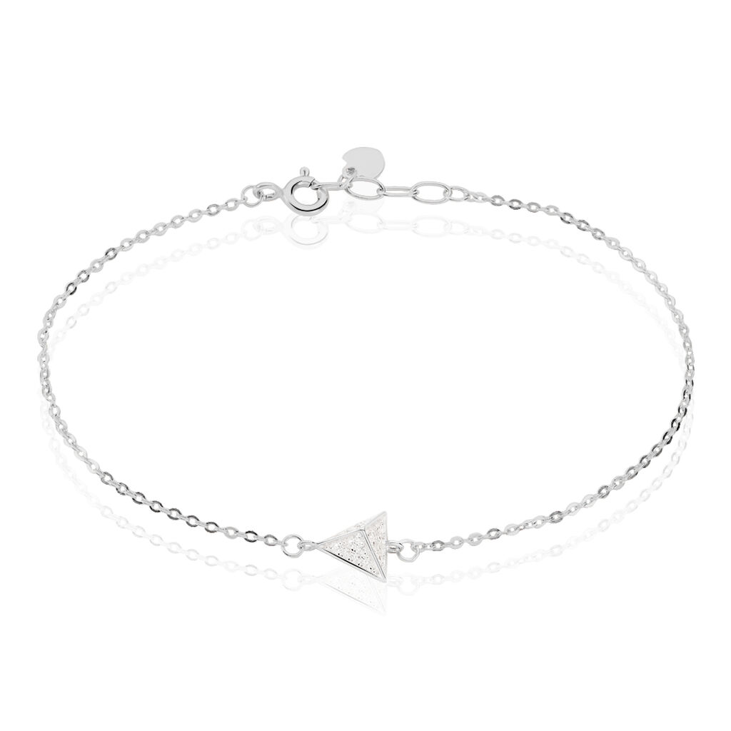 Bracelet Cleofa Argent Blanc Oxyde De Zirconium - Bracelets fantaisie Femme | Histoire d’Or