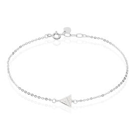 Bracelet Cleofa Argent Blanc Oxyde De Zirconium - Bracelets fantaisie Femme | Histoire d’Or