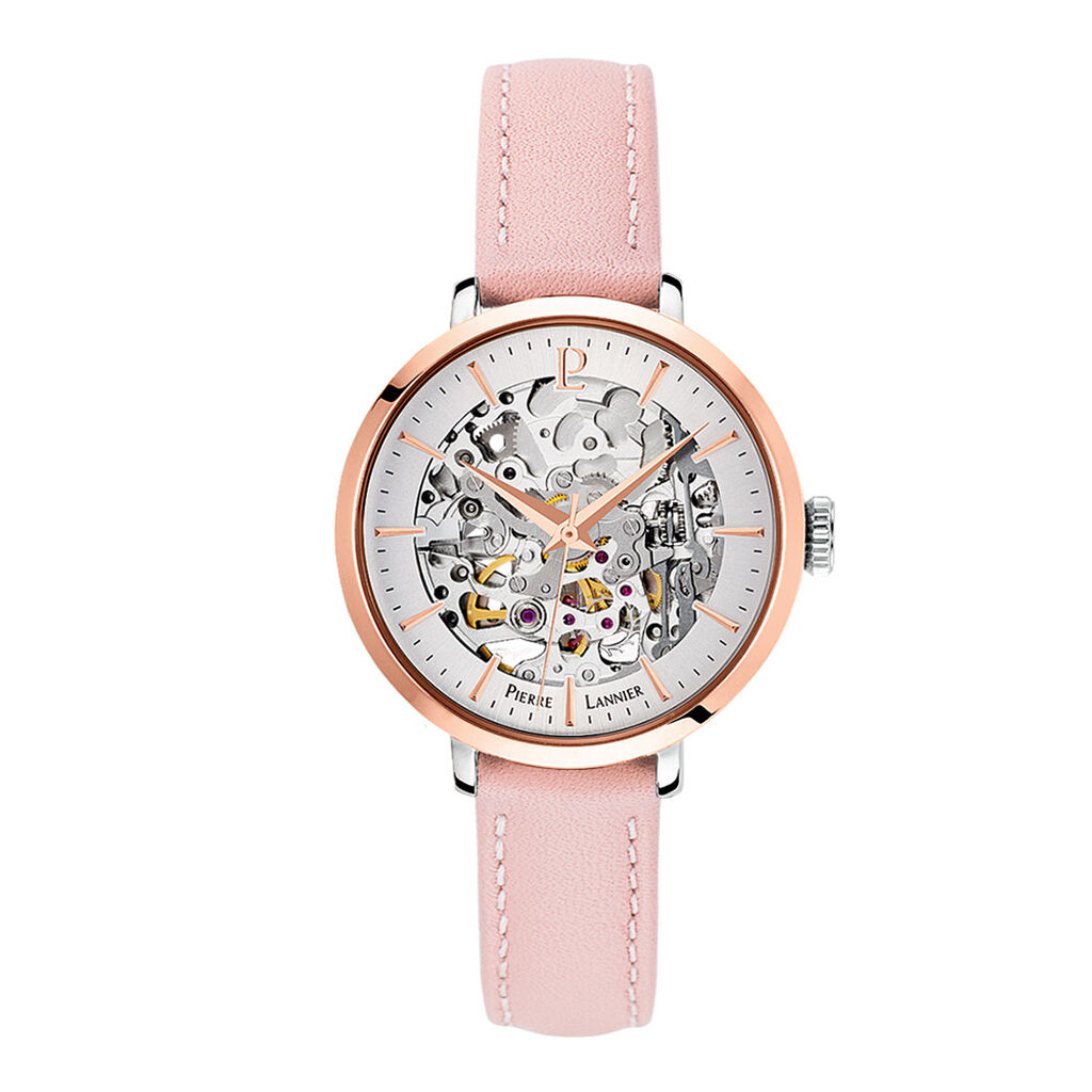 Montre Pierre Lannier Automatique 35 Argent - Montres Femme | Histoire d’Or