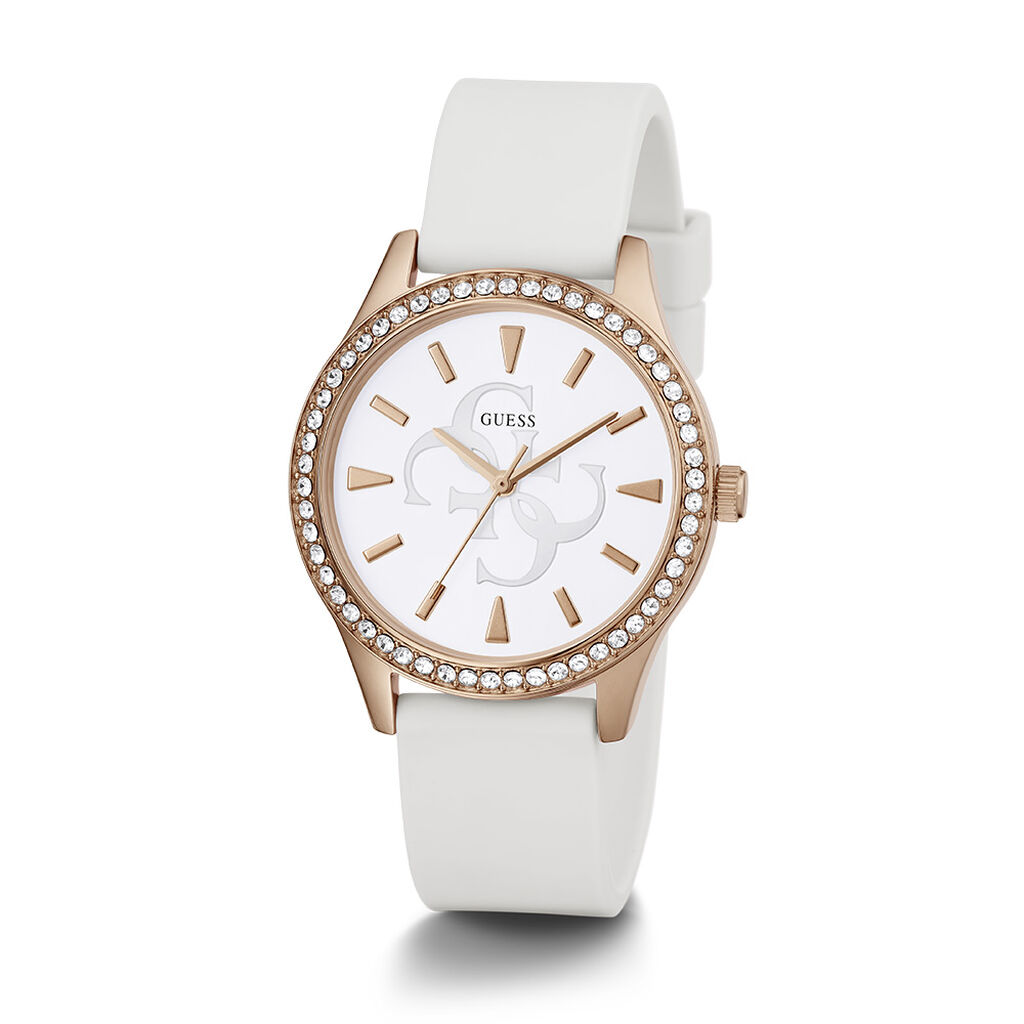 Montre Guess Anna Blanc - Montres Femme | Histoire d&rsquo;Or