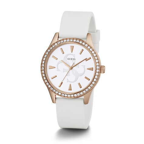 Montre Guess Anna Blanc - Montres Femme | Histoire d&rsquo;Or