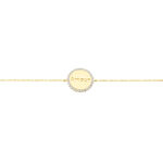 Bracelet Levon Or Jaune Oxyde De Zirconium - Bracelets Femme | Histoire d&rsquo;Or