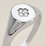 Chevali&egrave;re Audie Argent Blanc Oxyde De Zirconium - Chevali&egrave;res Femme | Histoire d&rsquo;Or