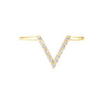 Bague Celene Or Jaune Oxyde De Zirconium - Bagues avec pierre Femme | Histoire d&rsquo;Or