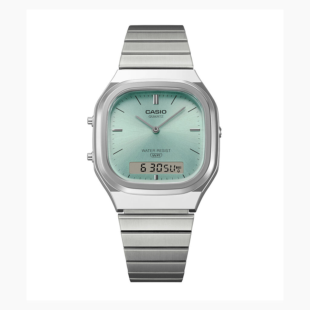 Montre Casio Collection Aq240 Vert - Montres Unisex | Histoire d&rsquo;Or