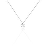 Collier Solitaire Argent Lyanna - Colliers fantaisie Femme | Histoire d&rsquo;Or