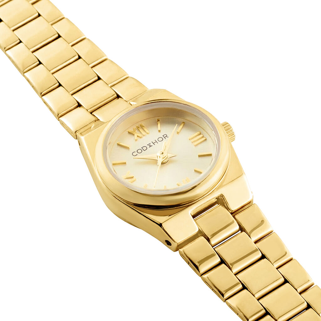 Montre Codhor Cassandre Champagne - Montres Femme | Histoire d&rsquo;Or