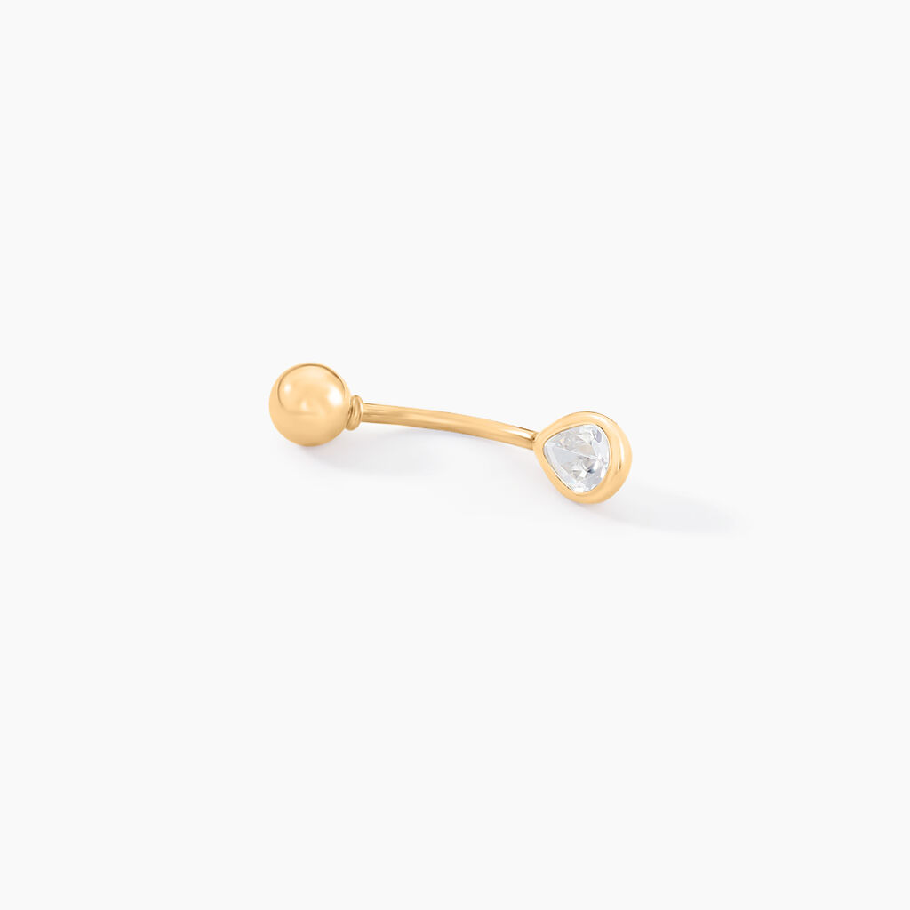 Piercing Venturino Or Jaune Oxyde De Zirconium - Bijoux Femme | Histoire d&rsquo;Or