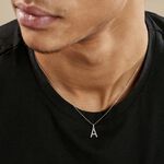 Pendentif Ionia Lettre Or Blanc - Pendentifs Famille | Histoire d&rsquo;Or