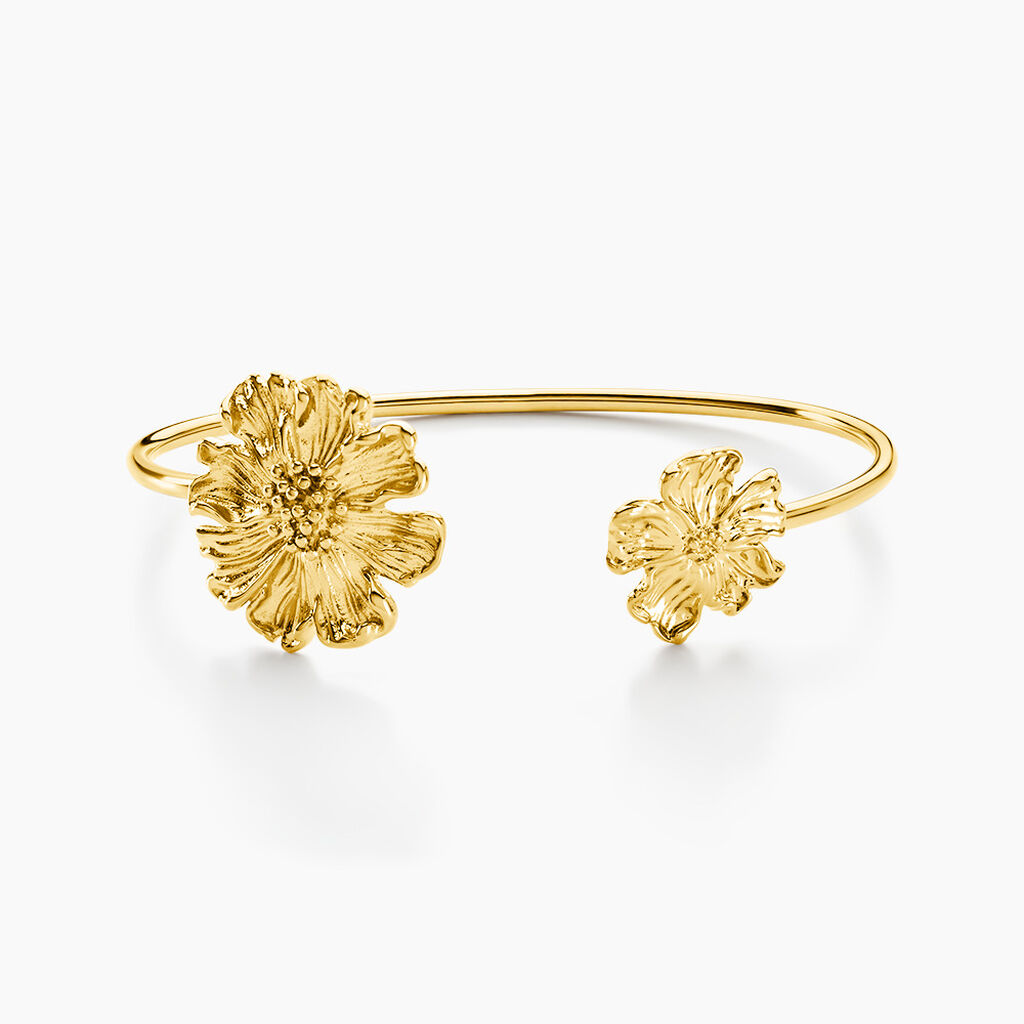 Jonc Dyonis Acier Jaune - Bracelets joncs Femme | Histoire d&rsquo;Or