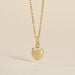 Pendentif Eudocie Coeur Lisse Or Jaune - Pendentifs Famille | Histoire d’Or