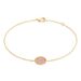 Bracelet Phileas Plaqu&eacute; Or Jaune Quartz - Bracelets Femme | Histoire d&rsquo;Or
