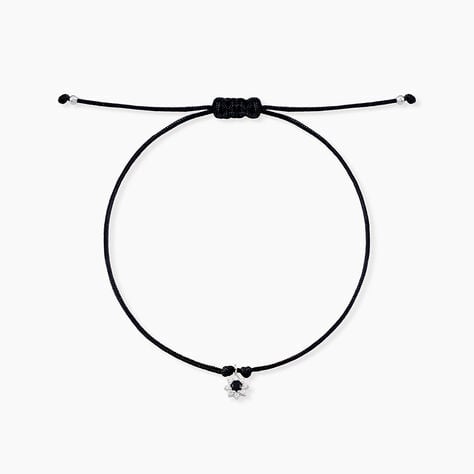 Bracelet Lyllie Argent Blanc Oxyde De Zirconium - Bracelets cordon Femme | Histoire d&rsquo;Or