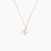 Pendentif Lettre N Or Jaune Oxyde - Pendentifs Famille | Histoire d’Or